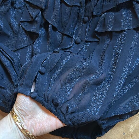 LOVESHACKFANCY gothic romance ruffle top - Picture 9 of 10